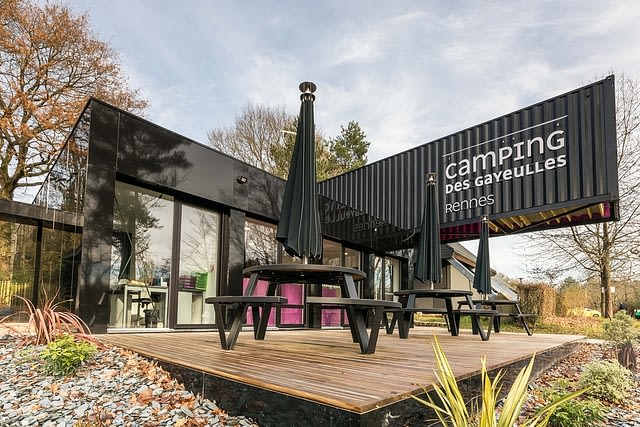 Camping des Gayeulles, réception ©Simon Bourcier