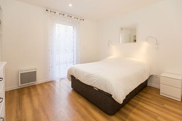 Camping des Gayeulles, Citylodge Saint Pierre, chambre ©Simon Bourcier