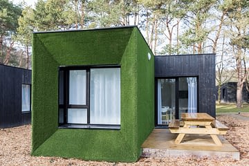 Camping des Gayeulles, Citylodge Sainte Anne, extérieur ©Simon Bourcier