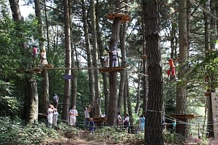 Le parc d’accrobranche Forêt Adrénaline ©D.Gouray