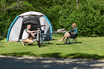 Camping des Gayeulles, emplacements ©Monsieur Media