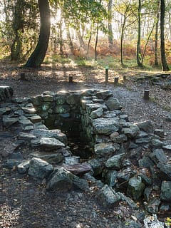 Paimpont, the Barenton fountain in the Broceliande forest ©Emmanuel Berthier