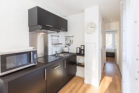 Camping des Gayeulles, Citylodge Oberthur, cuisine &copy;Simon Bourcier