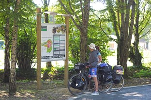 Camping des Gayeulles, mapa del camping
