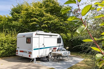 Camping des Gayeulles Rennes &copy;Simon Bourcier - Emplacement Stabilise Avec Electricite