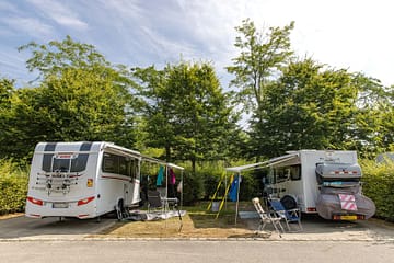 Camping des Gayeulles Rennes &copy;Simon Bourcier - Emplacement Stabilise Avec Electricite