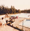 Campingplatz Les Mouettes - Archivfoto des Campingplatzes Les Mouettes in den 80er Jahren