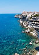 Destination Corse - falaise de Bonifacio