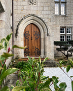 Manoir de Kerlut  - Manor façade with view of large wooden main door