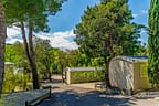 Campingplatz les Sirène - Alléen zu den Mietunterkünften