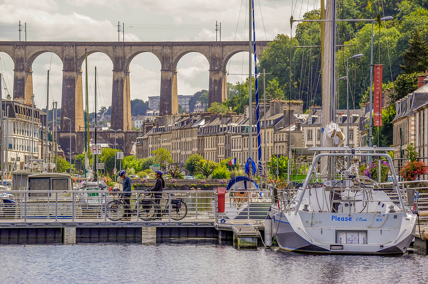 Port de Morlaix et son viaduc ©STAPF Aurélie