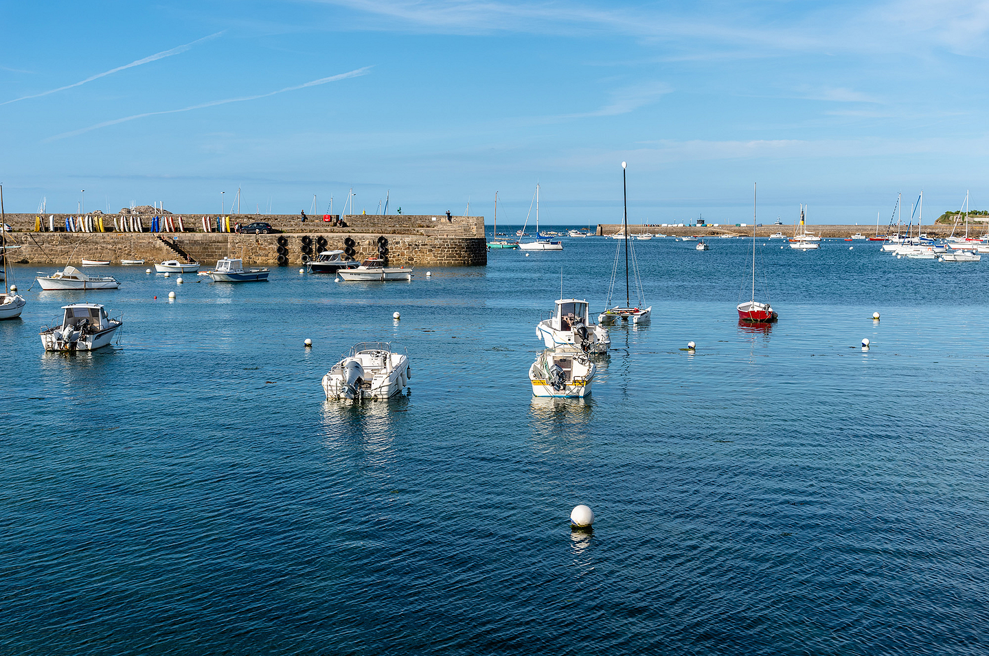 Roscoff port