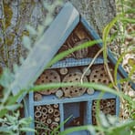 Camping Beauregard Plage - Onze verbintenissen - Insectenkast onder bomen