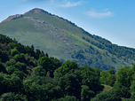 Camping Zelaia - Vista de la montaña en La Rhune