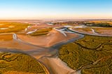 Domaine de Drancourt - Baie de Somme - Lever de soleil sur le Crotoy