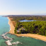 Domaine de Bagheera, Plage, vue aérienne