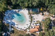 Camping Les Couleurs de la Coubre - Swimming - Zenithal view of the lagoon