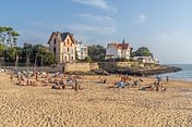 Le Logis - Charente-Maritime - Plage du Bureau au soleil couchant, à Saint-Palais-sur-Mer