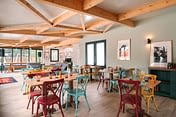 Camping Sainte Brigitte - Restauration - Salle intérieure du restaurant