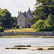 Manoir de Kerlut  - Reception overlooking the Ria du Stêr