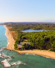Domaine de Bagheera, Plage, vue aérienne