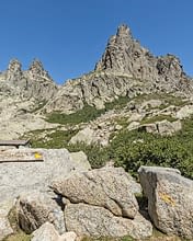 Domaine de Bagheera, Erlebnis, Lac de Capitello vom Lac de Melo aus auf Korsika