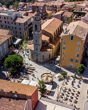 Domaine de Bagheera, Expérience, Vue aérienne de Porto Vecchio