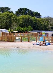 Camping Sainte Brigitte - Parc aquatique - Le Lagon