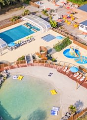 Espace aquatique du Yelloh Village Parc Sainte Brigitte