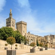 Reiseziel Vaucluse - Papstpalast in Avignon