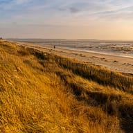 Domaine de Drancourt - Die Somme-Bucht - Der Strand von Le Crotoy und die Somme-Bucht von den Dünen aus gesehen