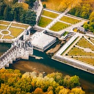 Le Parc du Val de Loire - Loir et Cher - Aerial view of the Château de Chambord