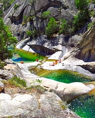 Domaine de Bagheera, Expérience, Les cascades de Purcaraccia, en Corse