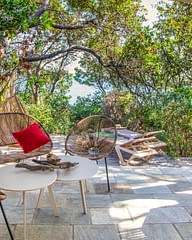 Domaine de Bagheera: Mietunterkunft, Terrasse