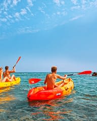 Domaine de Bagheera, Aktivitäten, Kanu, Kayak auf dem Meer