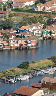 Reiseziel  Gironde - Hafen von Gujan-Mestras