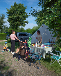 Camping Le Ridin Le Crotoy, emplacements, ambiance famille ©Nicolas Bryant