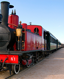 Saint-Valery-sur-Somme, chemin de fer, train à vapeur ©Somme Tourisme