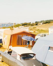 Campingplatz Les Mouettes - Archivfoto des Campingplatzes Les Mouettes im Jahr 1972