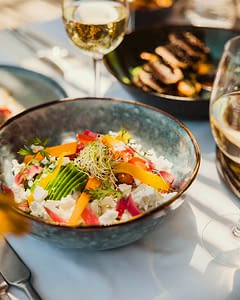 Domaine de Bagheera, Restauration, Plat