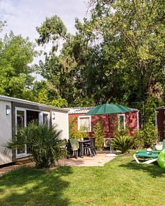 la Sirene campsite - Accommodation - Sirene 2 Confort - 4 persons - 2 bedrooms - Outside