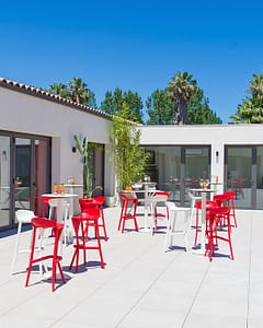 Sirène Holidays - Sirène Events - Terrasse des salles de séminaire