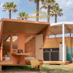 Emplacement cycliste &agrave; Marseillan