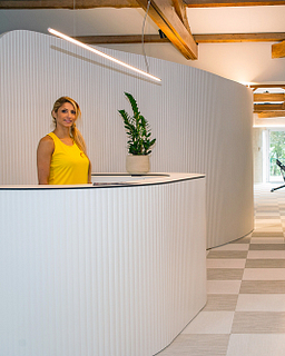Camping Le Bois de Valmarie - Receptie van de wellnessruimte