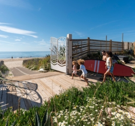 Acc&egrave;s direct &agrave; la plage