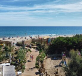 Acc&egrave;s direct &agrave; la plage