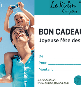 Bon cadeau F&ecirc;te des P&egrave;res