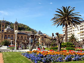 Camping Zelaia - Vista de la ciudad de San Sebastián