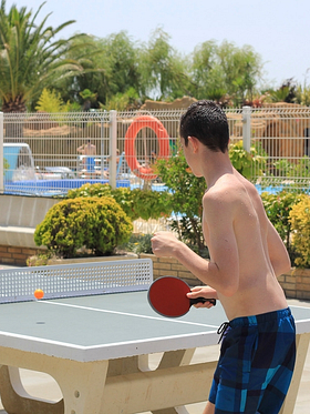 Camping Amfora - Activités et animations - Tennis de table