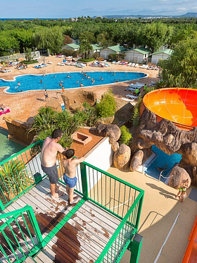 Campingplatz Amfora - Alles für Kinder - Badelandschaft mit Spielen für Kinder